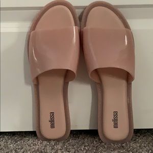 Light pink Melissa sandals